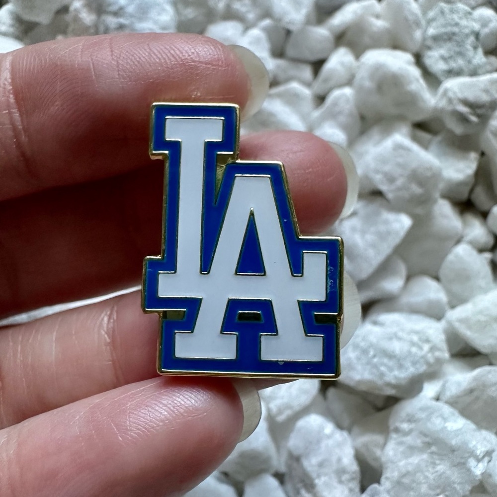 LA Dodgers Enamel Pin Brooch